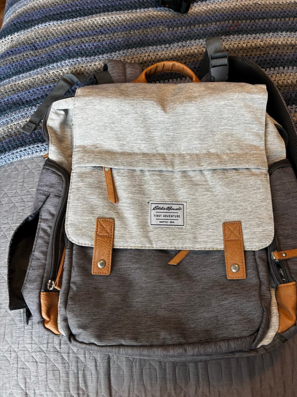 Eddie Bauer First Adventure Diaper Bag